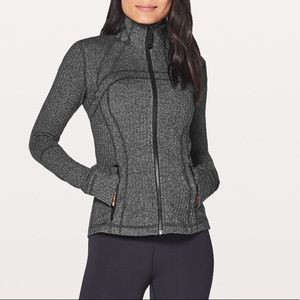 Lululemon define jacket - heathered grey and black